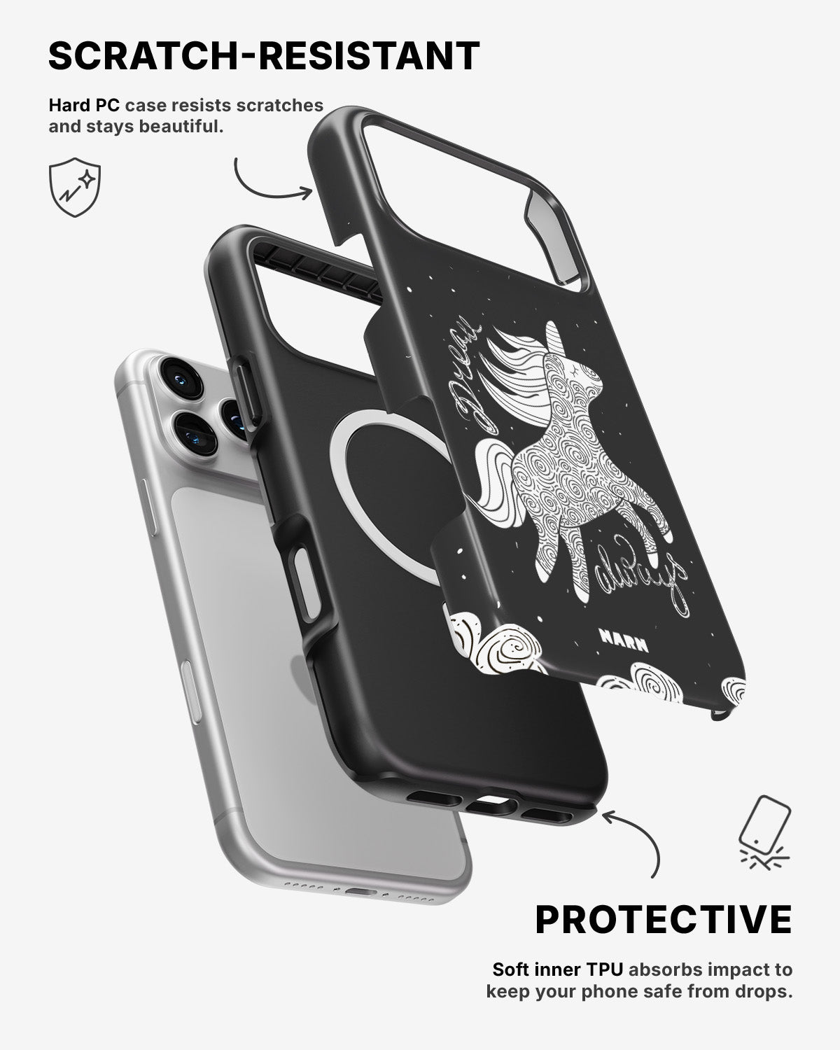 iPhone 17 Pro Tough Case – Dream Always - View 2