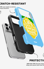 iPhone 17 Pro Tough Case – Lemon Quote - View 2