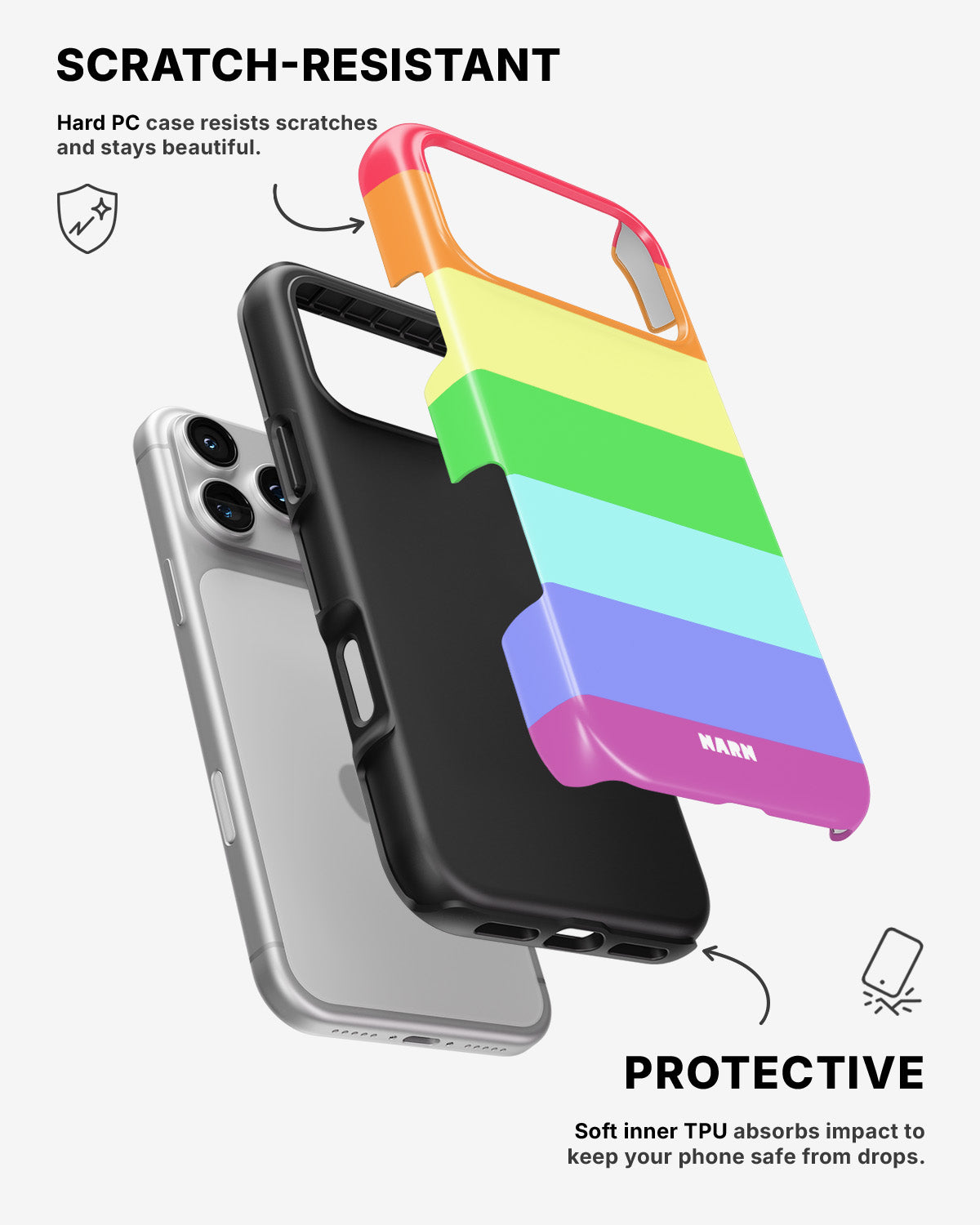 iPhone 17 Pro Tough Case – Color Symphony - View 2