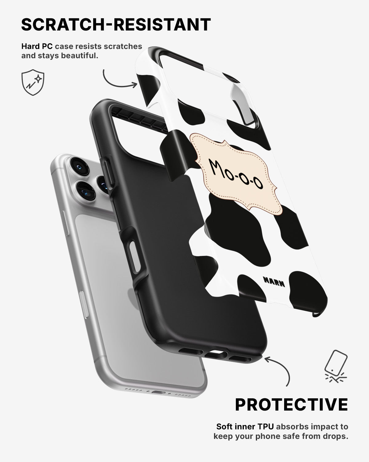 iPhone 17 Pro Tough Case – Mo-o-o - View 2