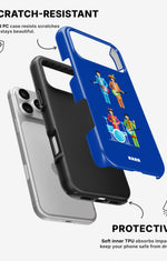 iPhone 17 Pro Tough Case – Beatles Blue - View 2