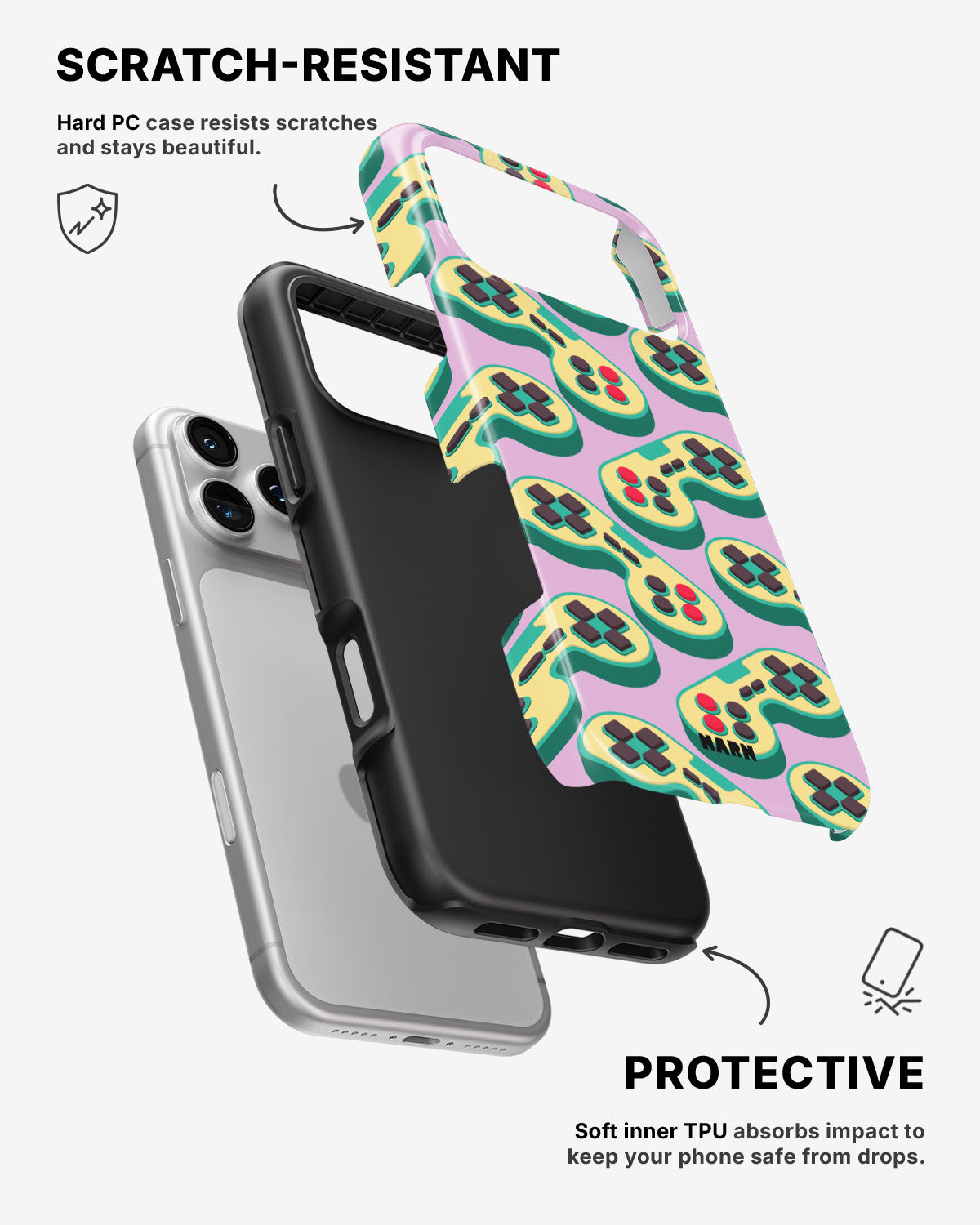 iPhone 17 Pro Tough Case – Gamepad - View 2