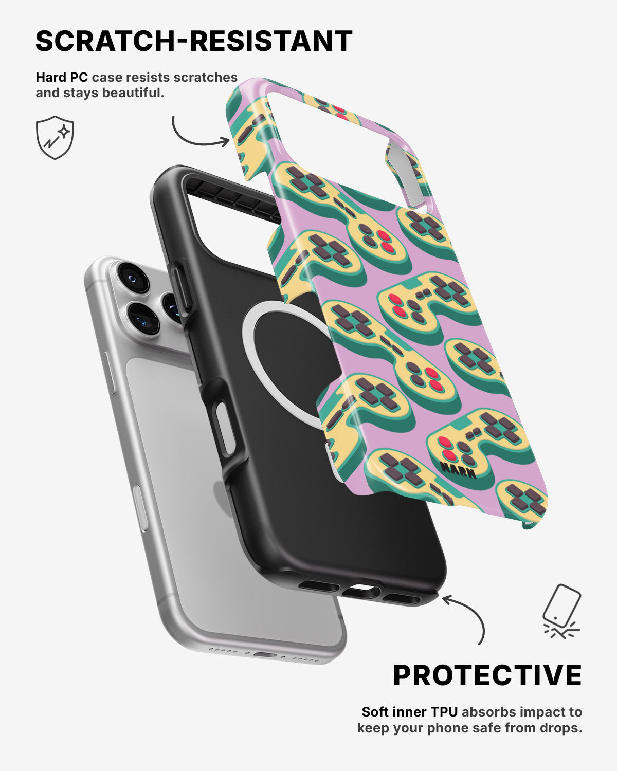 iPhone 17 Pro Tough Case – Gamepad - View 2