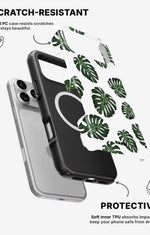 iPhone 17 Pro Tough Case – Monstera Pattern - View 2