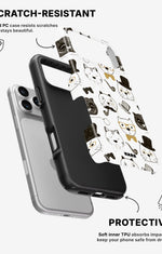 iPhone 17 Pro Tough Case – Cartoon Cats - View 2