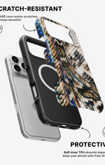 iPhone 17 Pro Tough Case – Shining Snakeskin - View 2