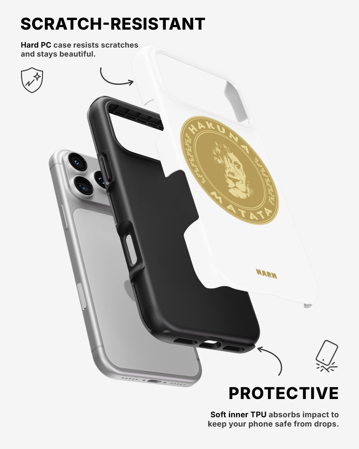 iPhone 17 Pro Tough Case – Hakuna Matata - View 2