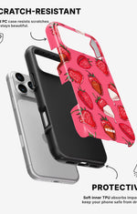 iPhone 17 Pro Tough Case – Strawberry Chocolate - View 2