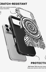 iPhone 17 Pro Tough Case – Henna Mandala - View 2