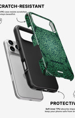 iPhone 17 Pro Tough Case – Retro Forest - View 2