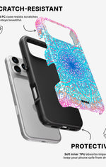 iPhone 17 Pro Tough Case – Pastel Mandala - View 2