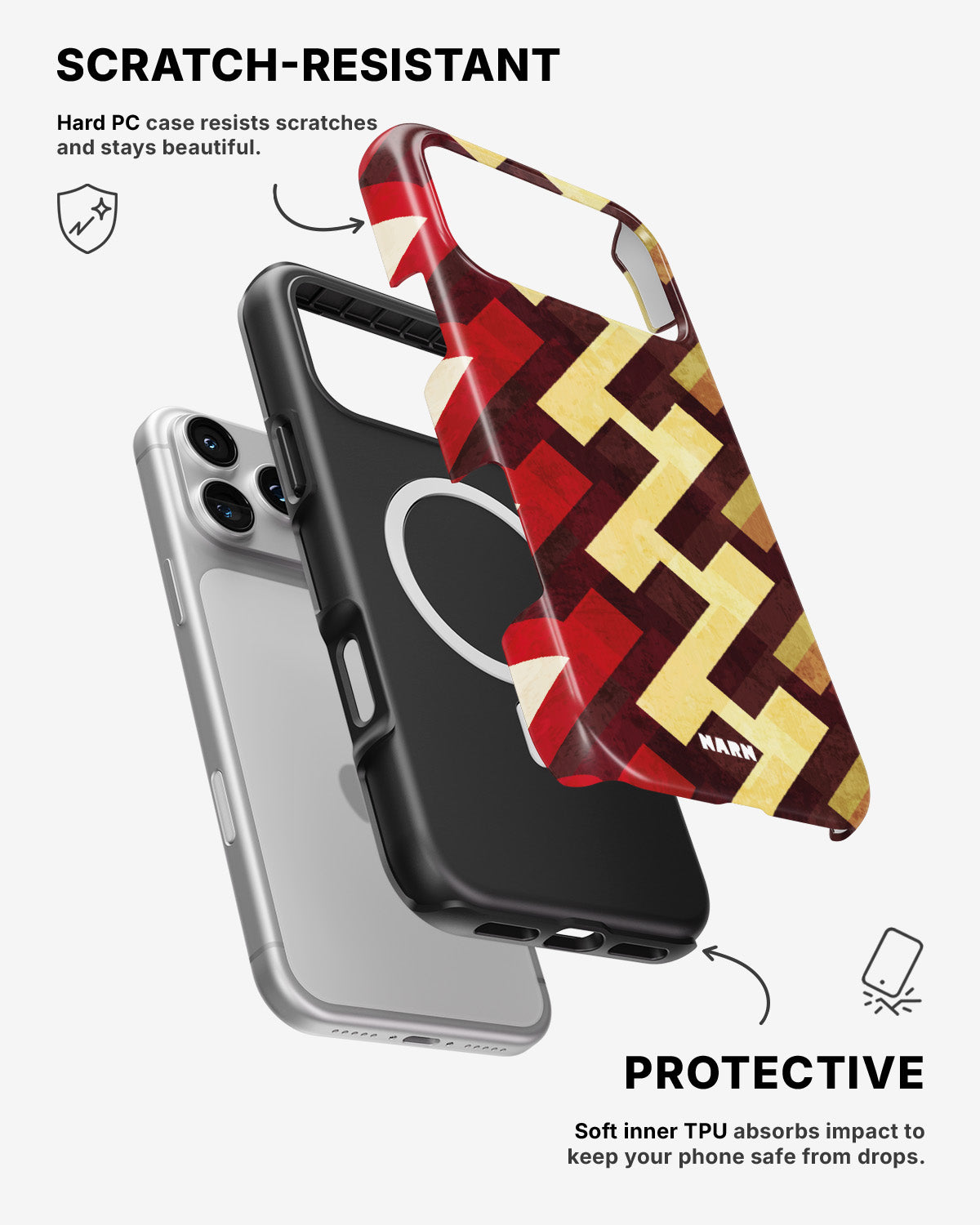 iPhone 17 Pro Tough Case – 70s - View 2