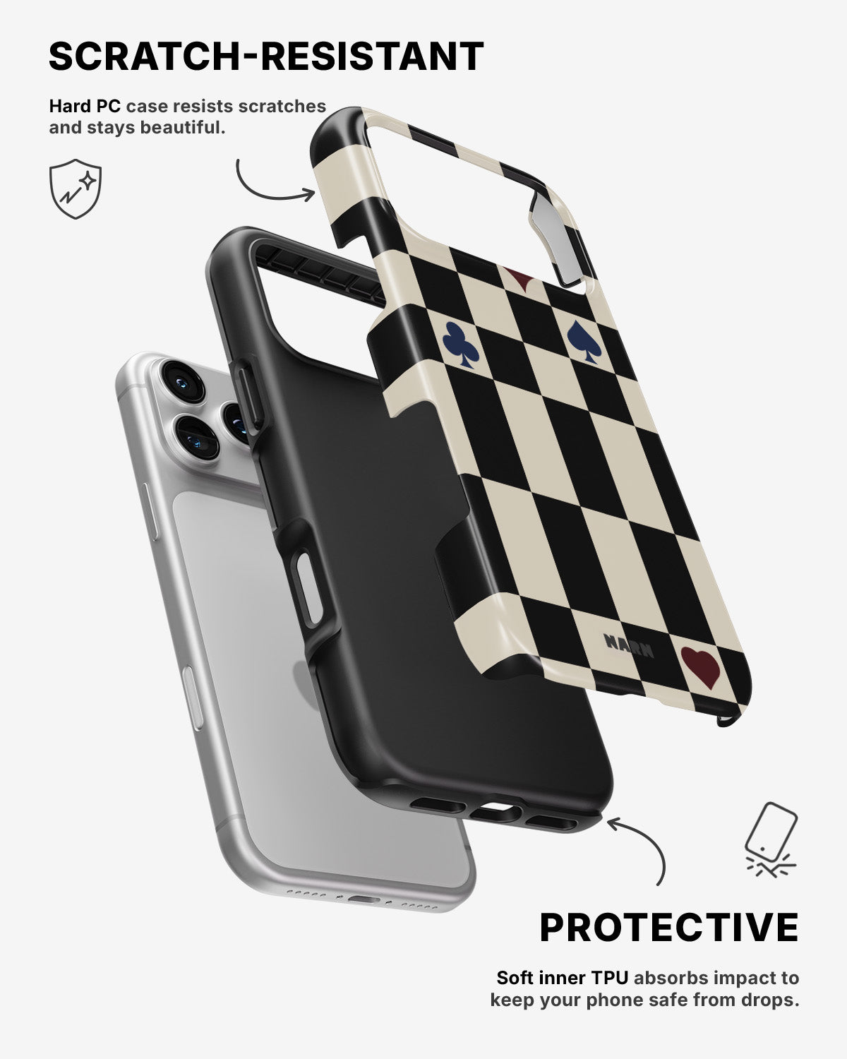 iPhone 17 Pro Tough Case – Atout Royale - View 2