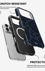 iPhone 17 Pro Tough Case – Midnight Rose - View 2