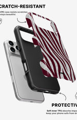 iPhone 17 Pro Tough Case – Velvet Zebra - View 2