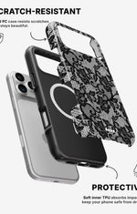 iPhone 17 Pro Tough Case – Midnight Lace - View 2