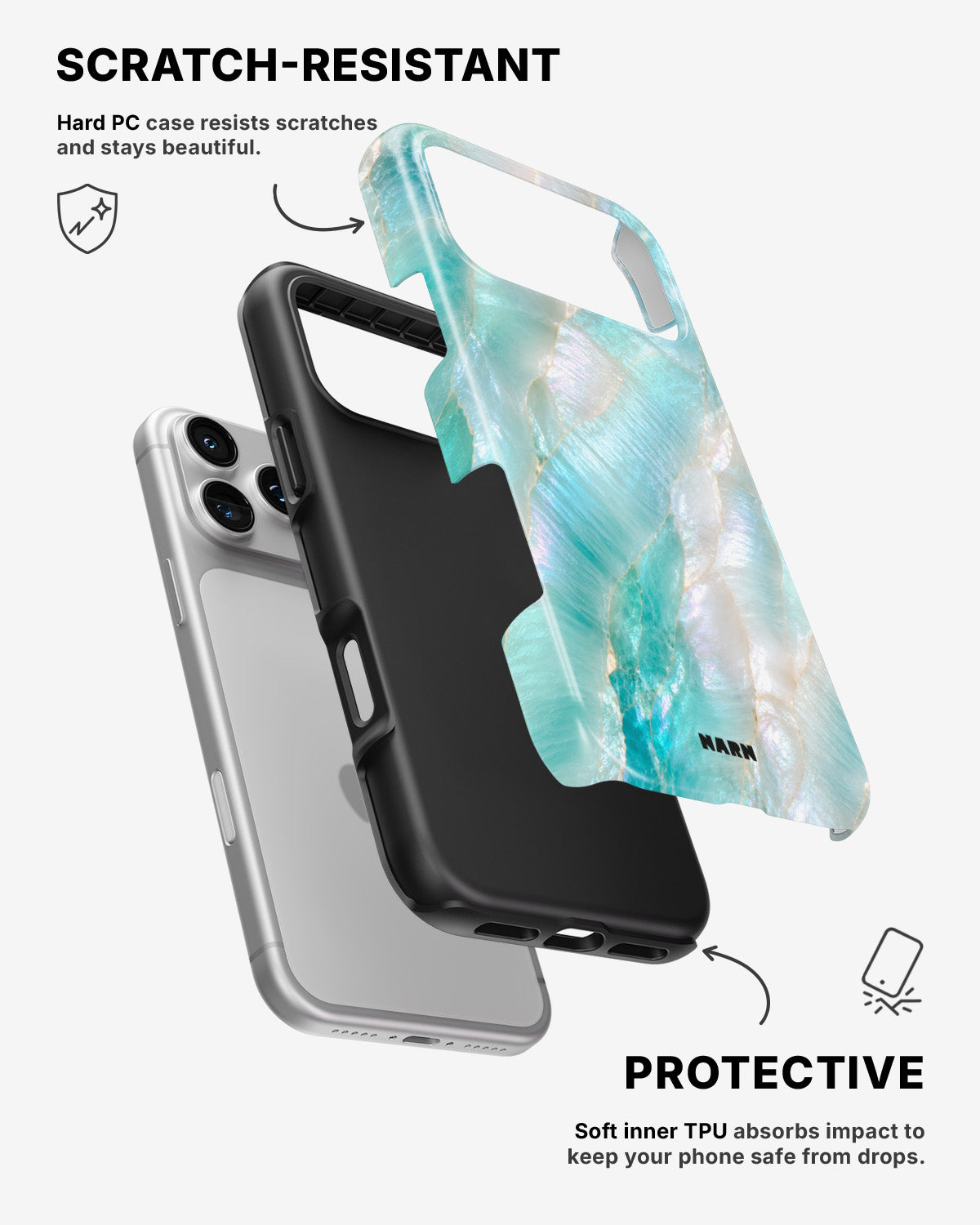 iPhone 17 Pro Tough Case – Mermaid - View 2