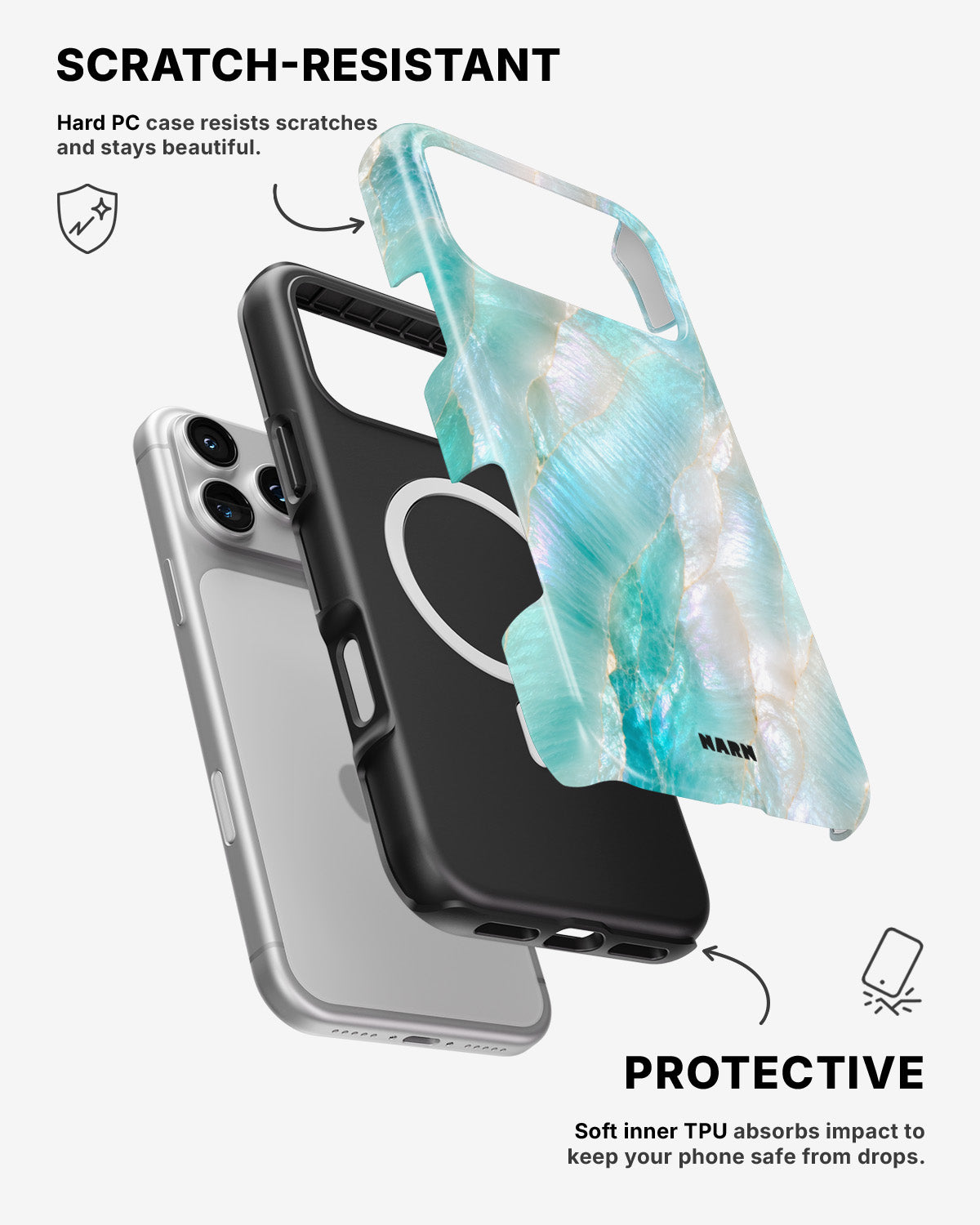 iPhone 17 Pro Tough Case – Mermaid - View 2