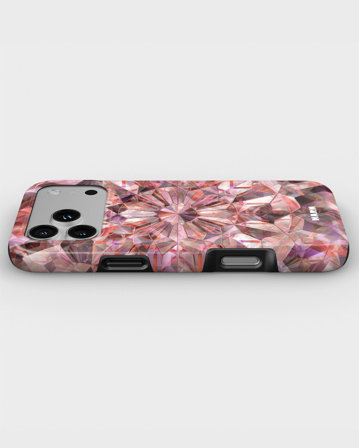 iPhone 17 Pro Tough Case – Pink Crystals - View 3