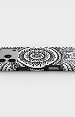 iPhone 17 Pro Tough Case – Henna Mandala - View 3