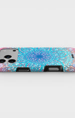 iPhone 17 Pro Tough Case – Pastel Mandala - View 3