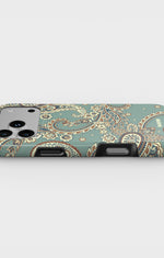 iPhone 17 Pro Tough Case – Paisley Green - View 3