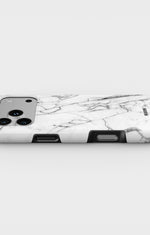 iPhone 17 Pro Tough Case – Milky Marble - View 3