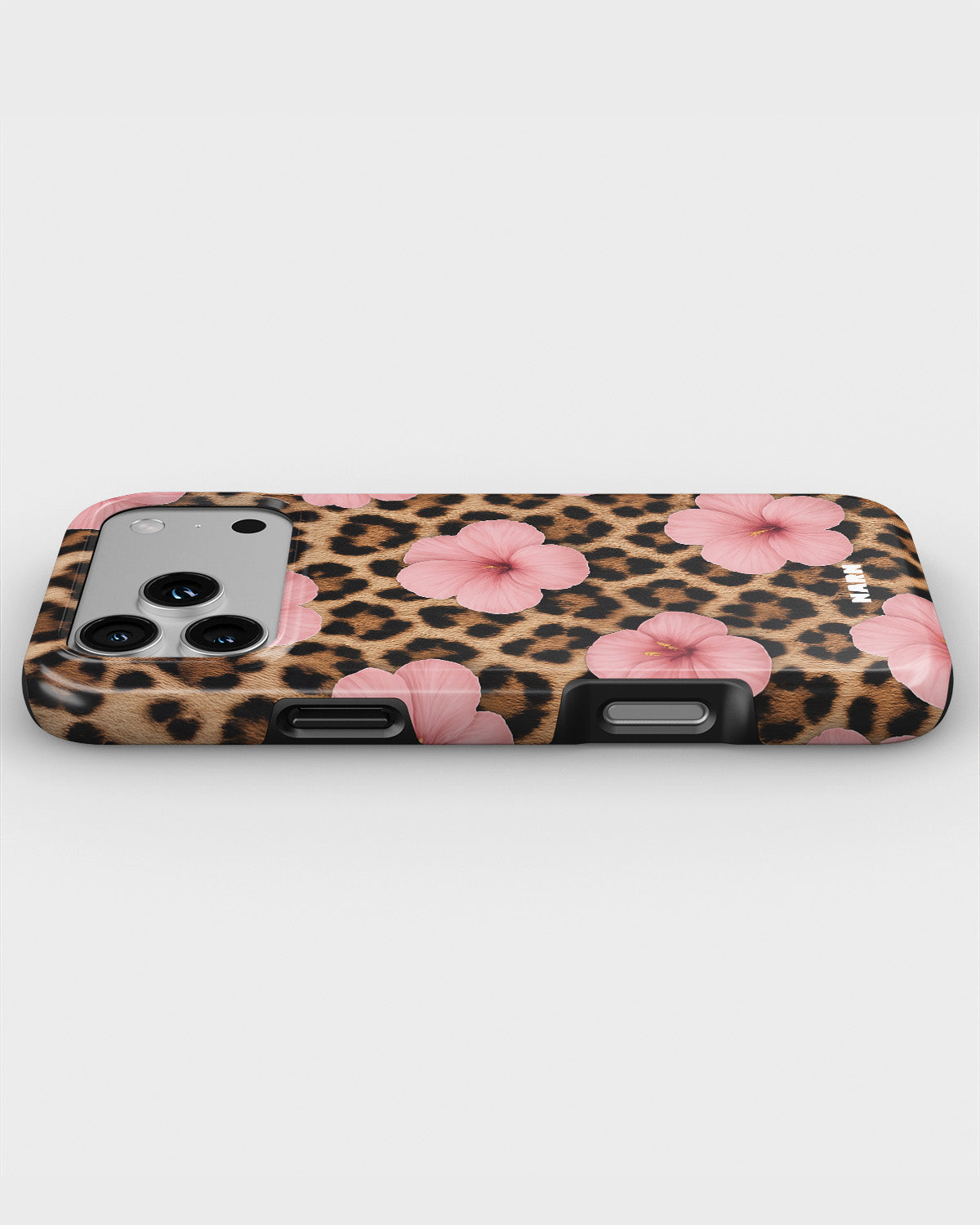iPhone 17 Pro Tough Case – Leopard Flower - View 3