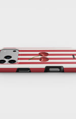iPhone 17 Pro Tough Case – Cherry Stripes - View 3