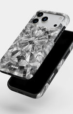 iPhone 17 Pro Tough Case – Grey Crystals - View 4