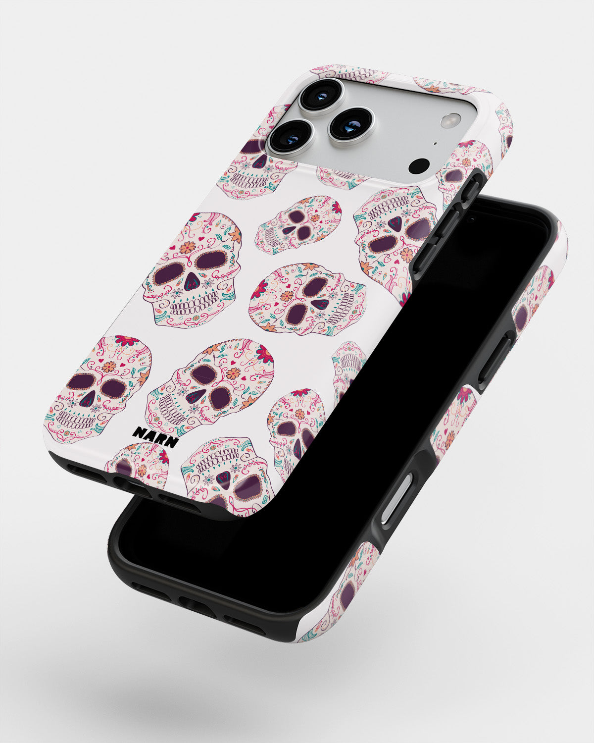 iPhone 17 Pro Tough Case – Calavera Skulls - View 4