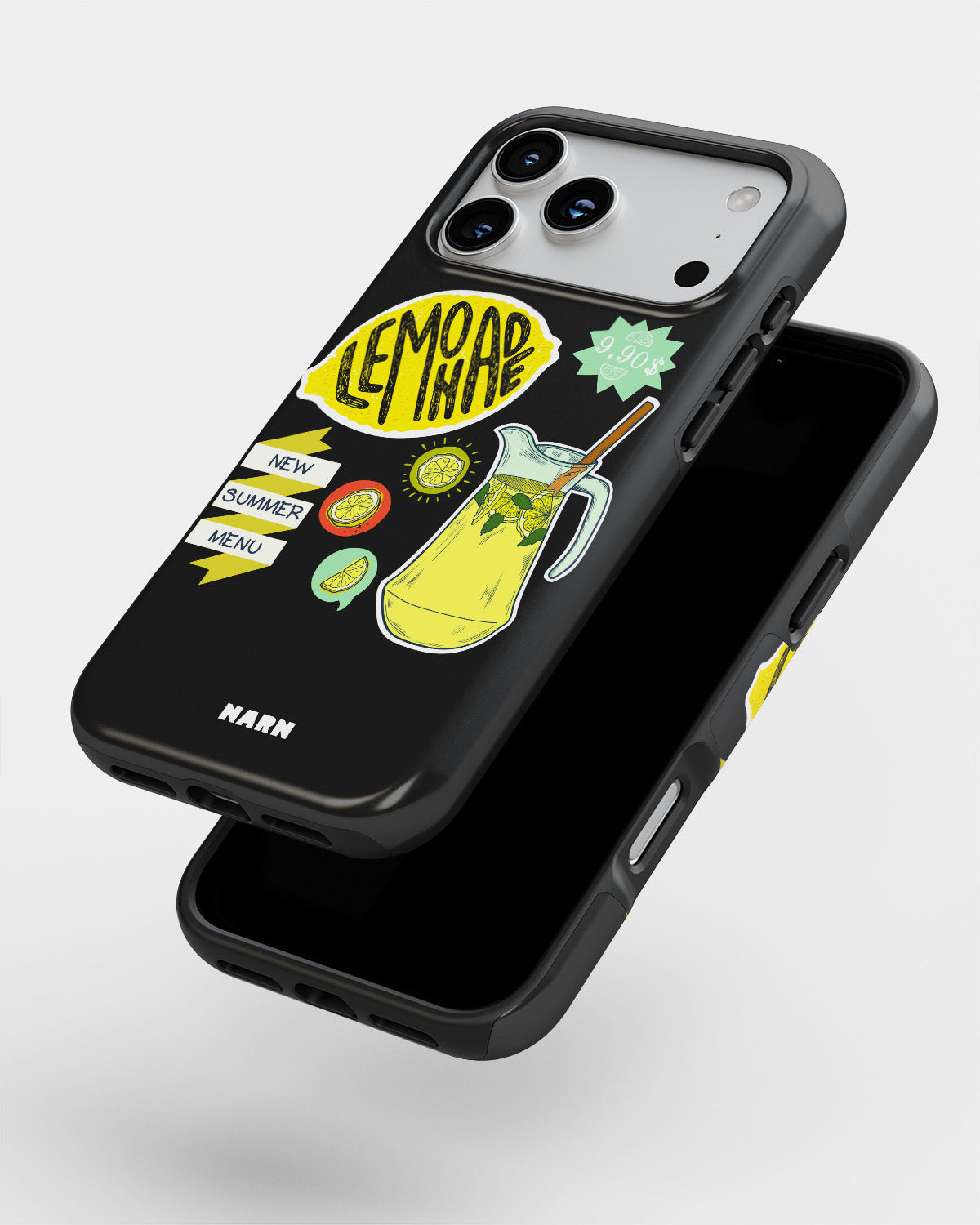 iPhone 17 Pro Tough Case – Lemon Summer - View 4
