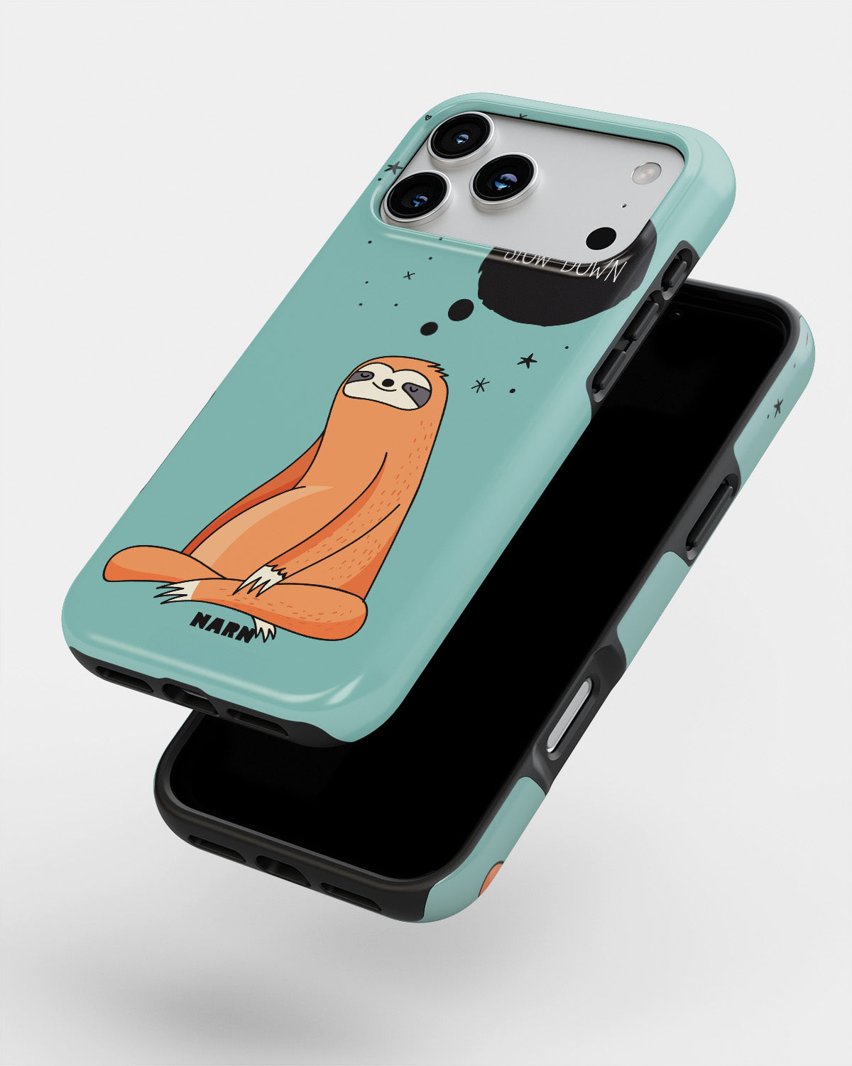 iPhone 17 Pro Tough Case – Slow Down Sloth - View 4