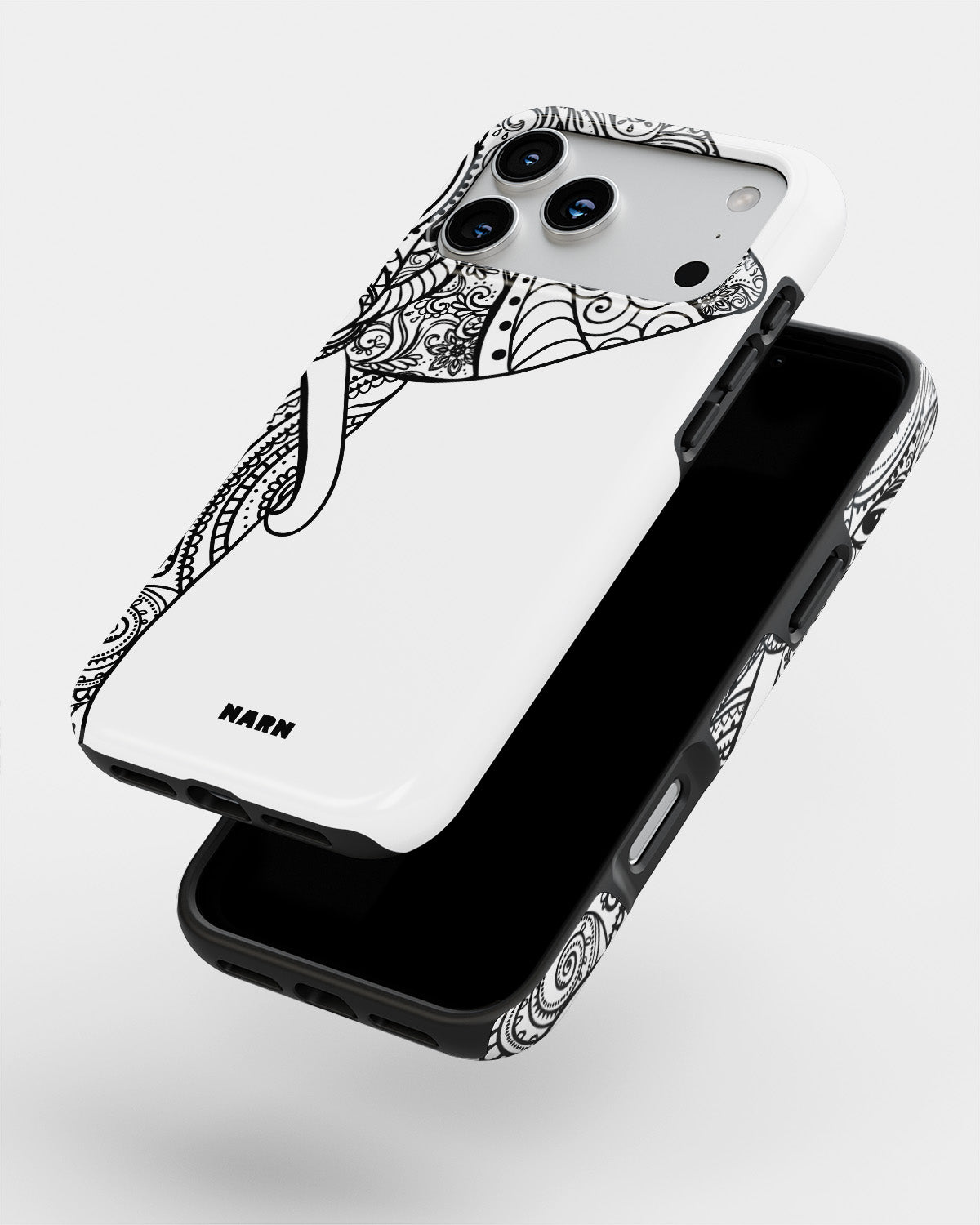 iPhone 17 Pro Tough Case – Mandala Elephant - View 4