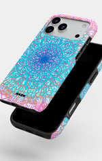iPhone 17 Pro Tough Case – Pastel Mandala - View 4