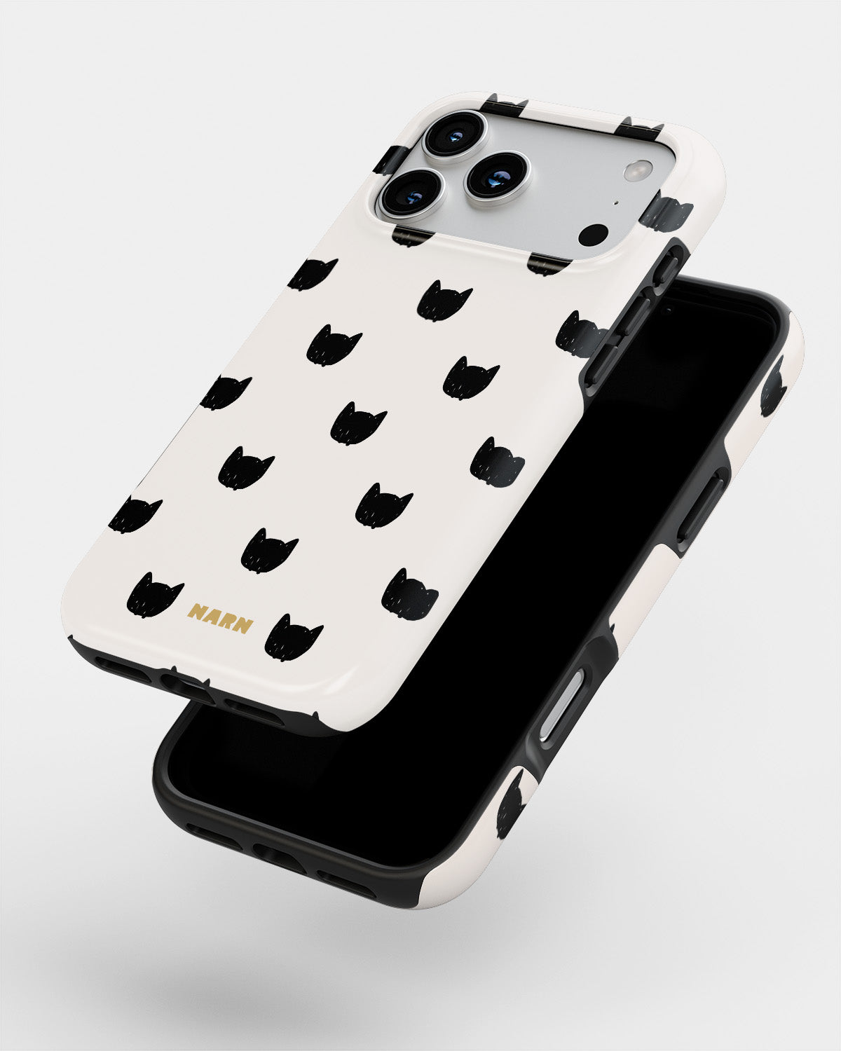 iPhone 17 Pro Tough Case – Kitty Dots - View 4