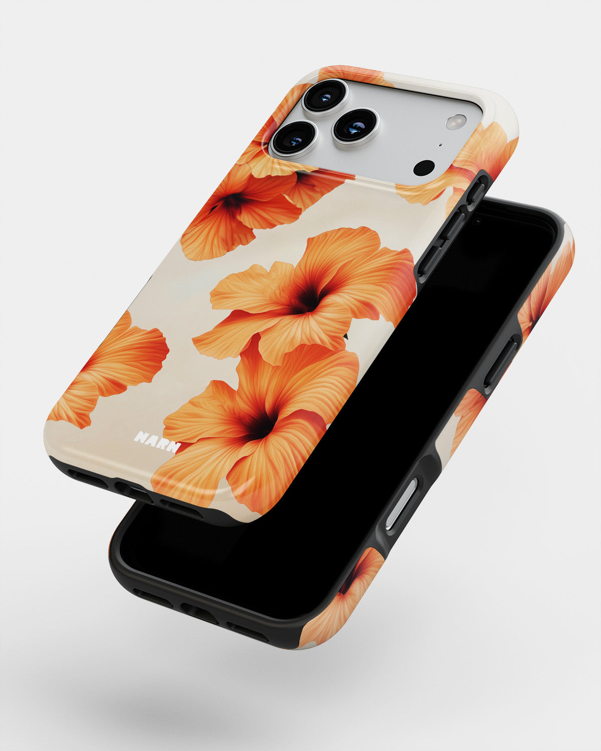 iPhone 17 Pro Tough Case – Hibiscus Dreams - View 4
