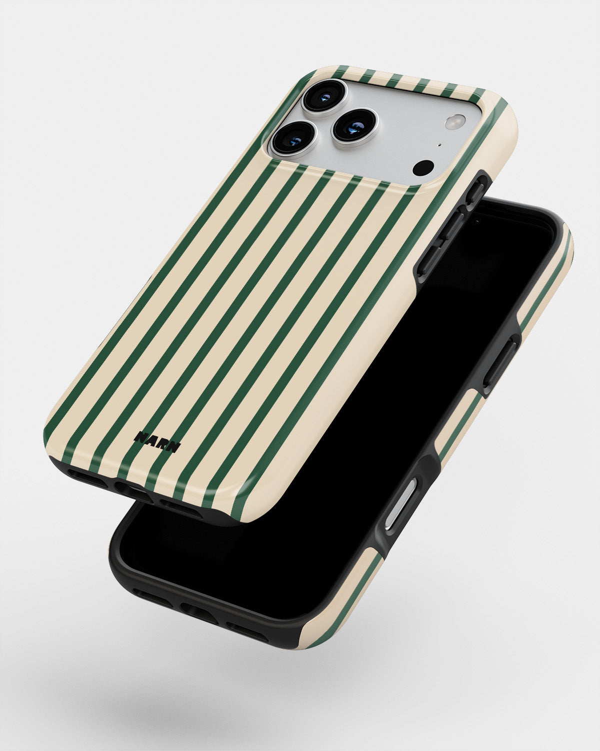iPhone 17 Pro Tough Case – Evergreen Stripe - View 4