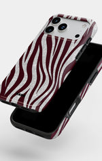 iPhone 17 Pro Tough Case – Velvet Zebra - View 4