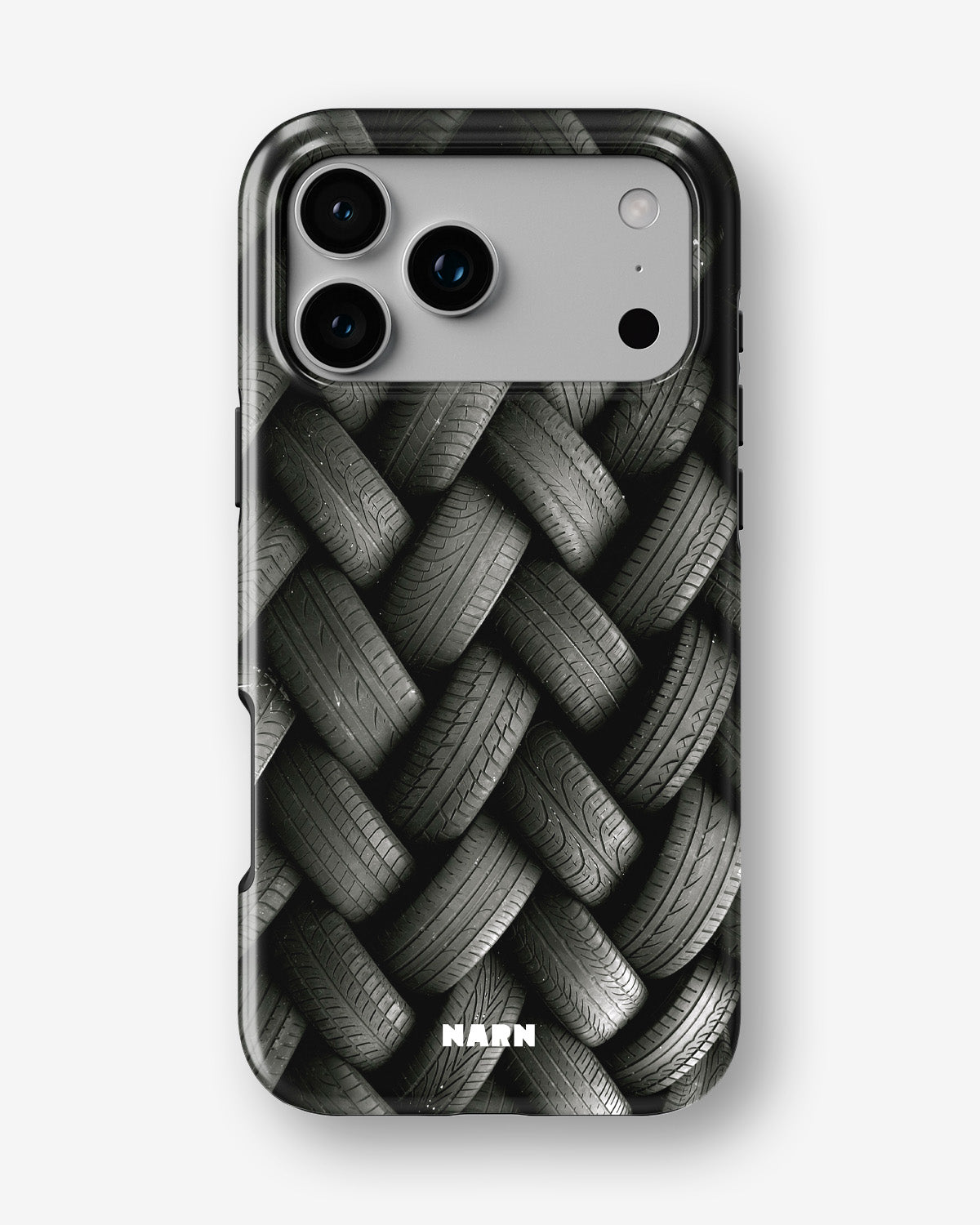 iPhone 17 Pro Max Tough Case – Tires Wall - View 1