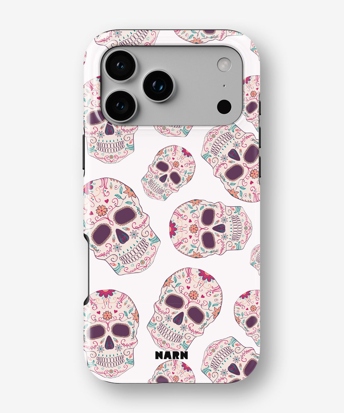 iPhone 17 Pro Max Tough Case – Calavera Skulls - View 1