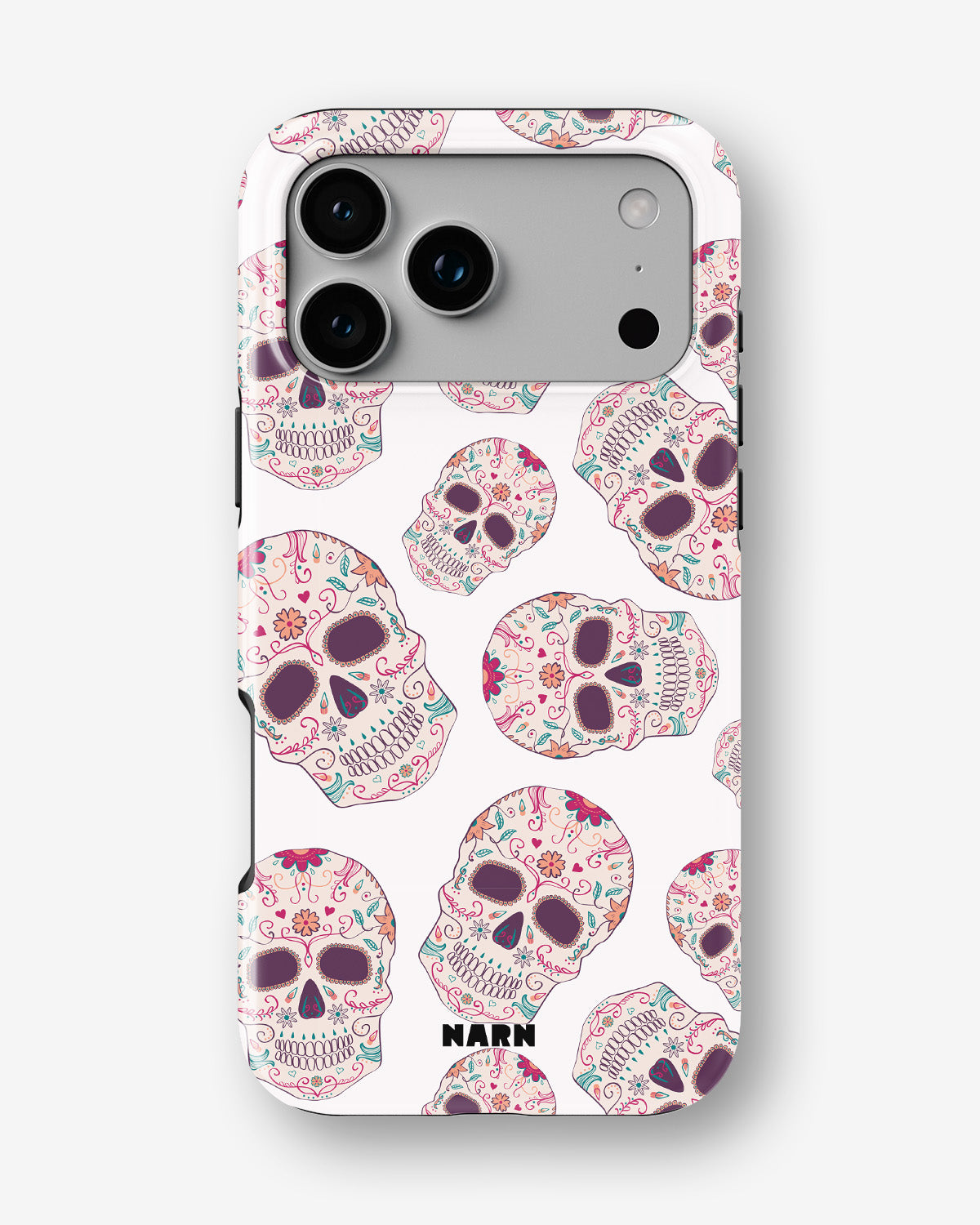 iPhone 17 Pro Max Tough Case – Calavera Skulls - View 1