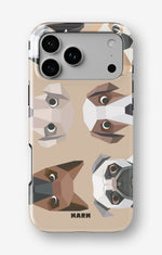 iPhone 17 Pro Max Tough Case – Cute Dogs - View 1
