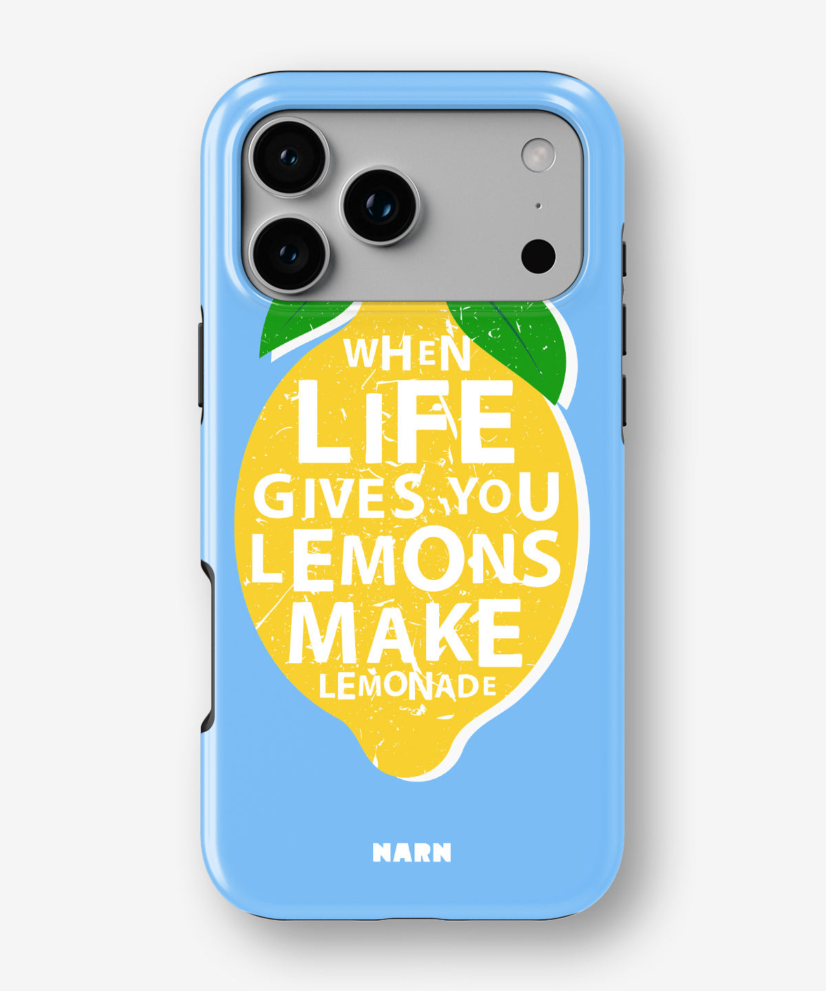 iPhone 17 Pro Max Tough Case – Lemon Quote - View 1