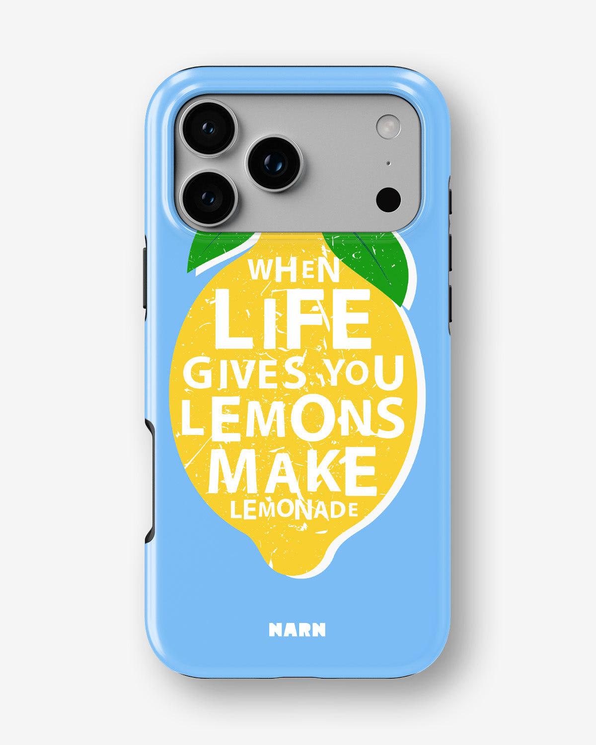iPhone 17 Pro Max Tough Case – Lemon Quote - View 1