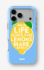 iPhone 17 Pro Max Tough Case – Lemon Quote - View 1