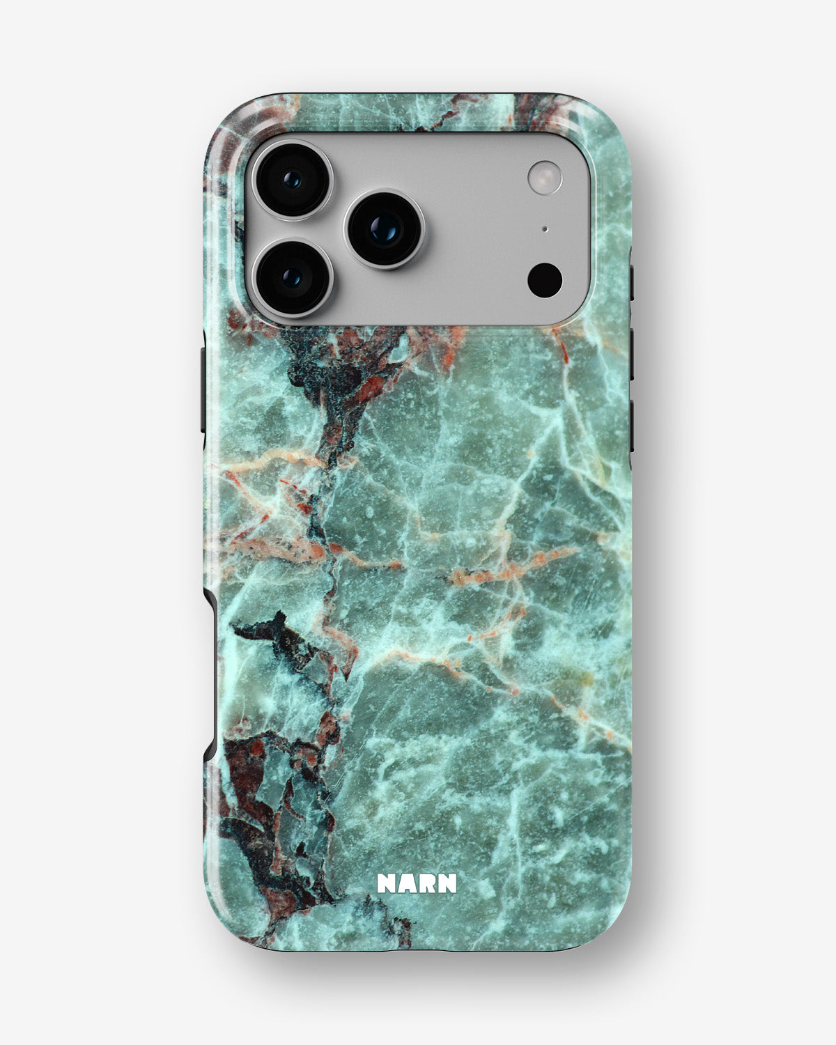 iPhone 17 Pro Max Tough Case – Green Marble - View 1