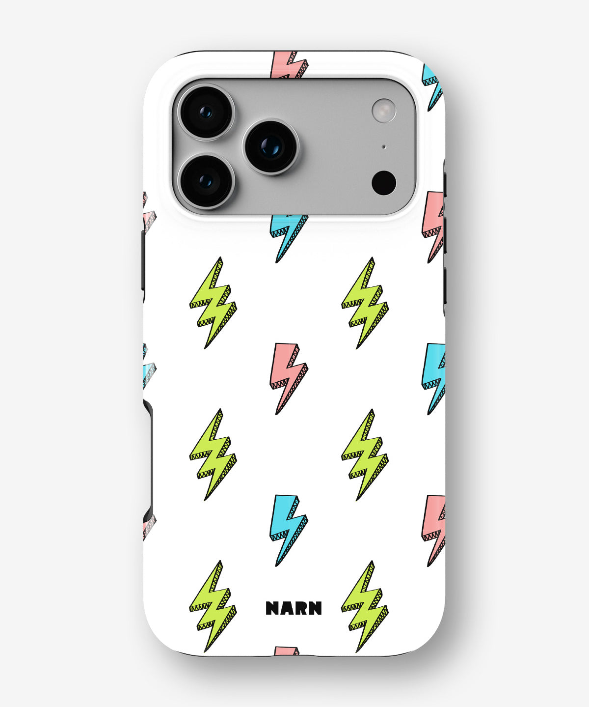 iPhone 17 Pro Max Tough Case – Lightning Bolts - View 1