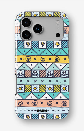 iPhone 17 Pro Max Tough Case – Cute Pattern - View 1