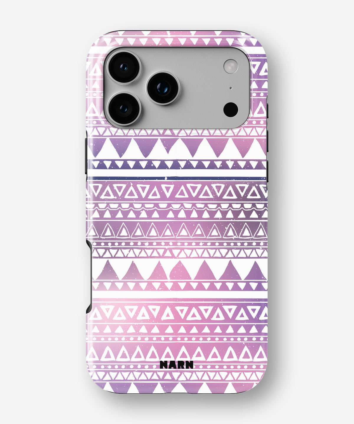 iPhone 17 Pro Max Tough Case – Purple Aztec - View 1